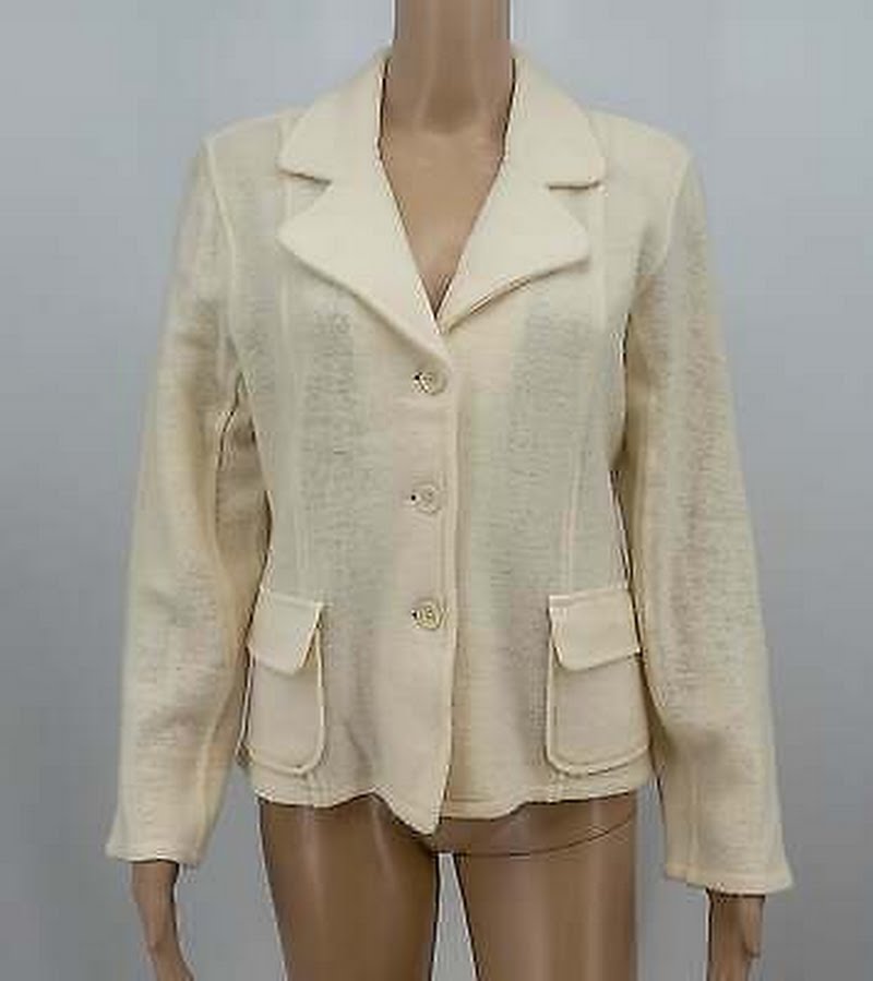 80s Retro Koret Wool Blazer, Size Petite Medium