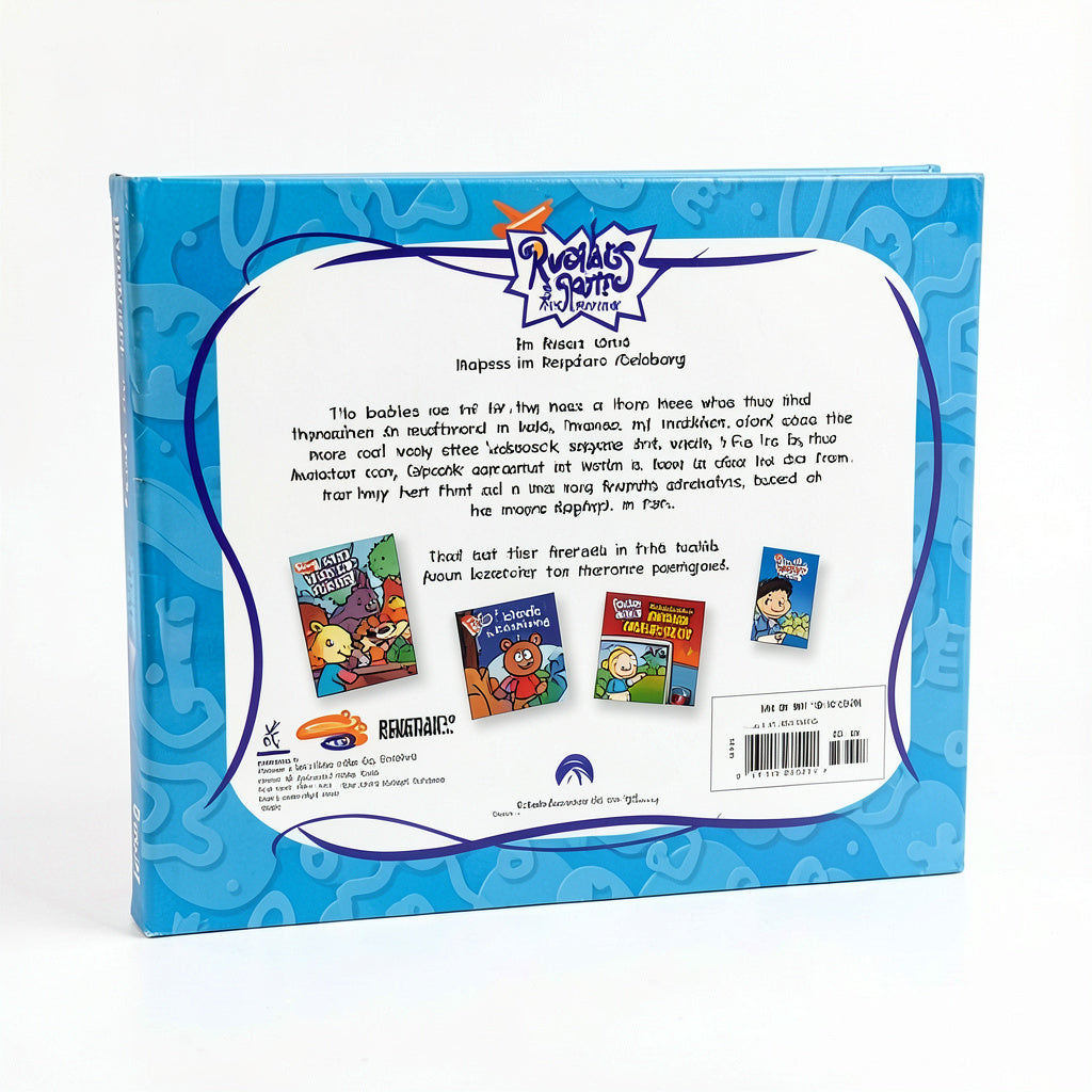 Nickelodeon Rugrats “Babies in Reptarland” Picture Book