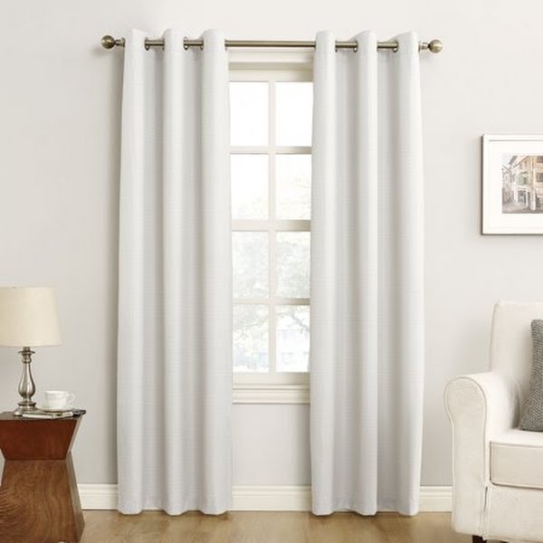 Sun Zero Cooper Textured Thermal-Lined Blackout Energy-Efficient Grommet Curtain