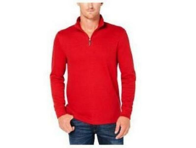 Club Room Mens Quarter-Zip Sweater