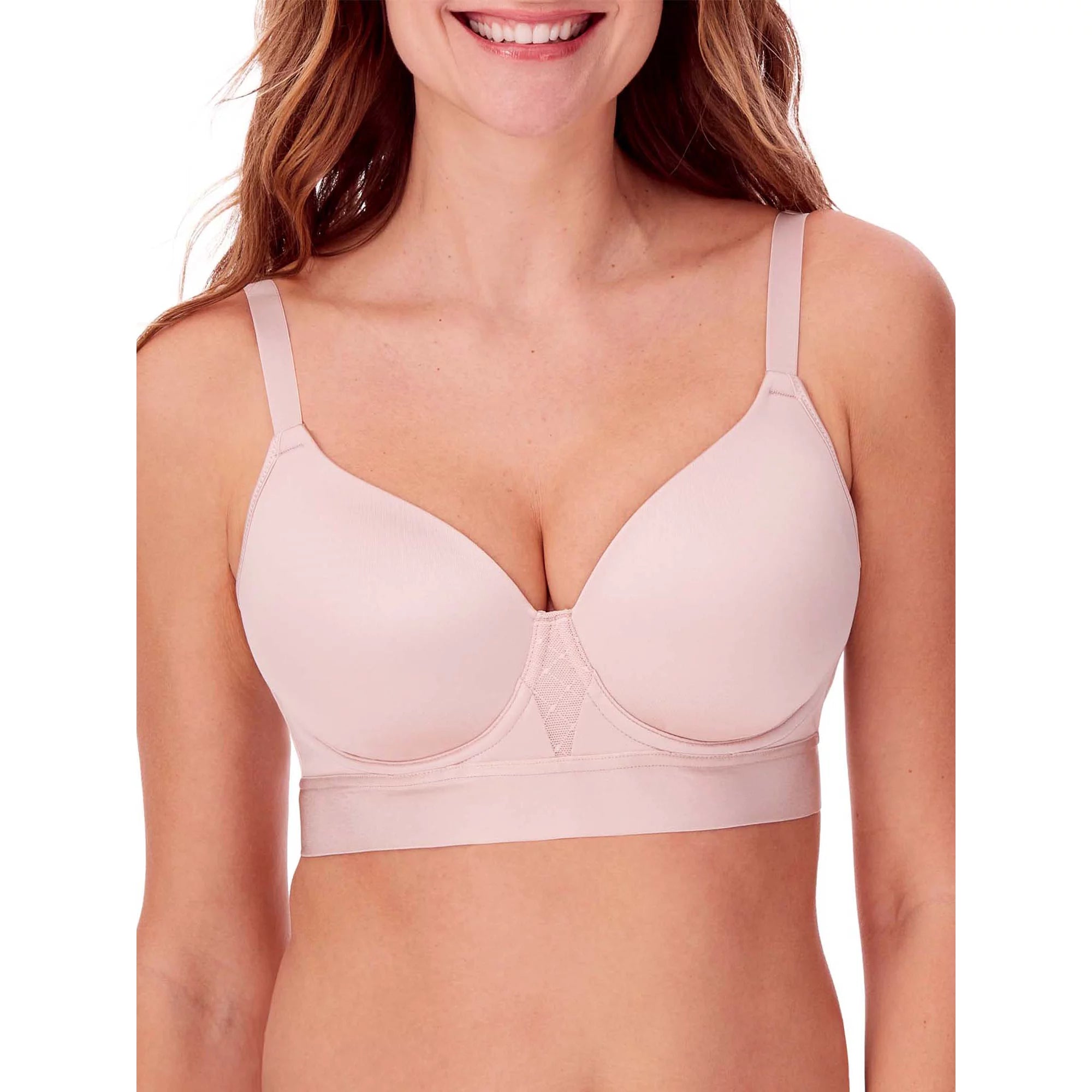 Bali DF3456 One Smooth U Bounce Control Underwire Bra Sandshell ,40D