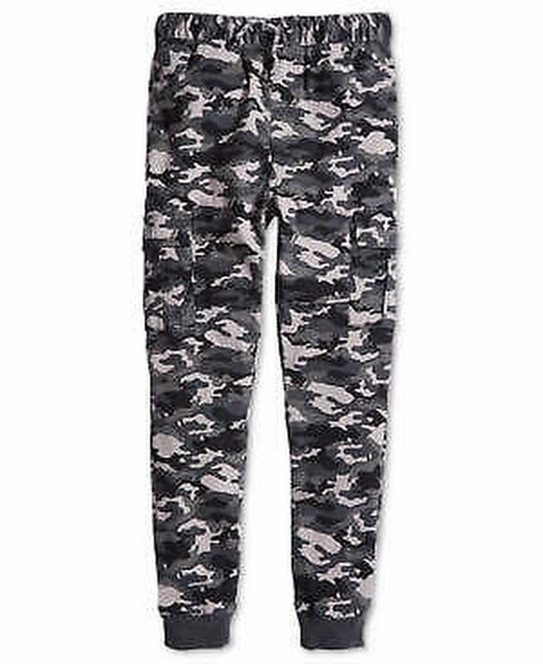 Epic Threads Big Boys Stretch Camouflage Twill Cargo Joggers, Size Small