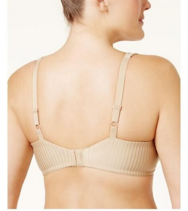 Playtex Secrets Perfectly Smooth Underwire Bra Nude Stripe 40D