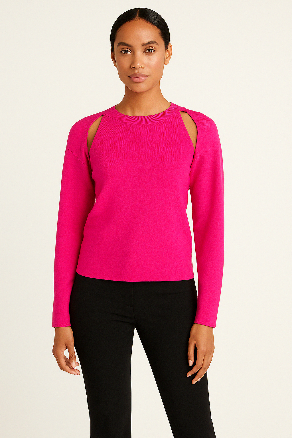 Lucy Paris Connell Knit Bolero Top