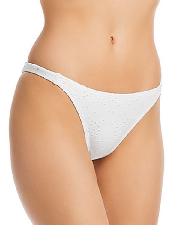 Aqua Swim Eyelet Bikini Bottoms