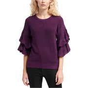 DKNY Women's Ruffle-Sleeve Sweater