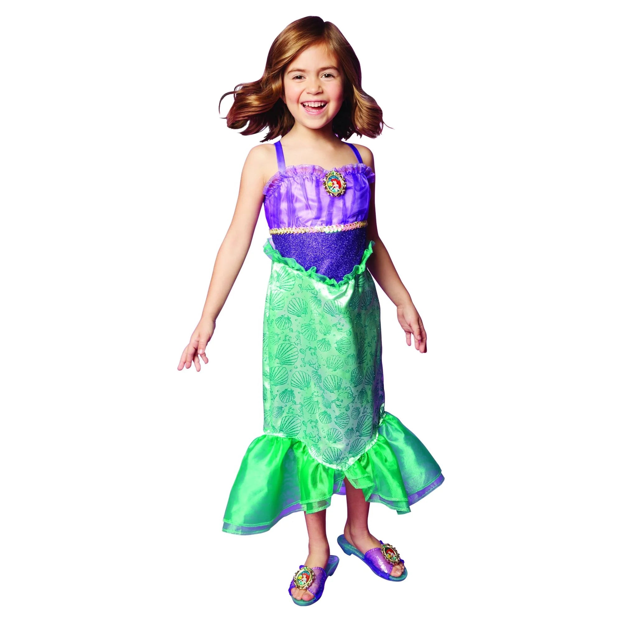 Disney Princess Ariels Dress Purple 4-6X