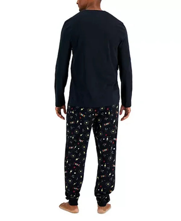 Family Pajamas Matching Men's Mix It Stewart Pajamas Set, Created
