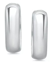 Giani Bernini Wide Polished Hoop Earrings in Sterling Silver