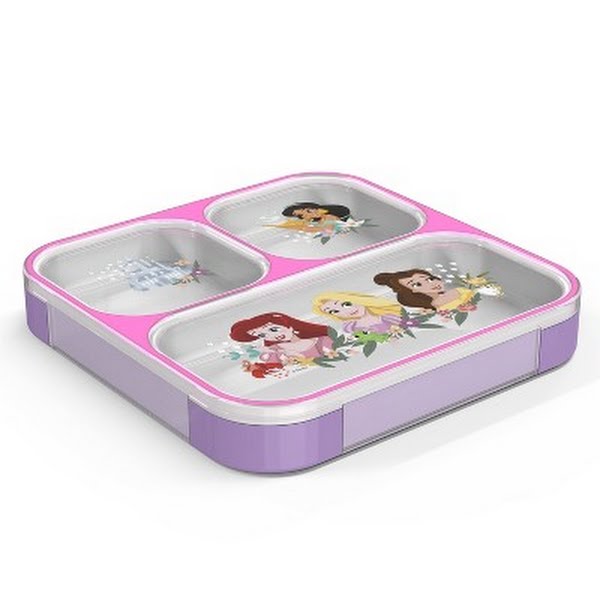 Disney Princess 24oz Plastic Ultra Slim Bento Box - Zak Designs
