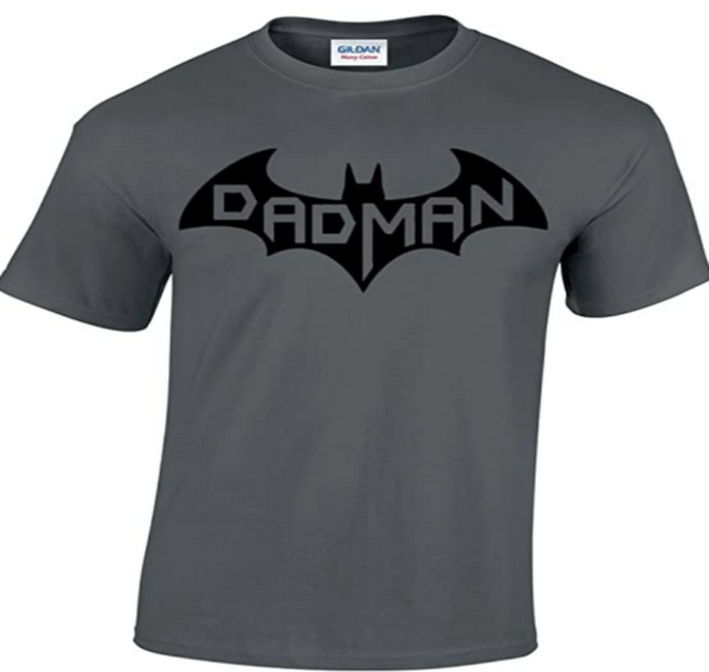 CBTWear Dadman - Super Dadman Bat Hero Funny Premium Mens T-Shirt,XL