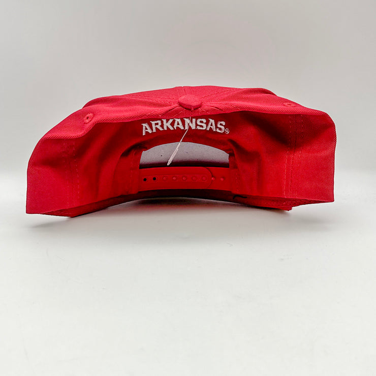 NCAA Arkansas Razorbacks Team Flat Brim Snapback Hat, Youth One Size