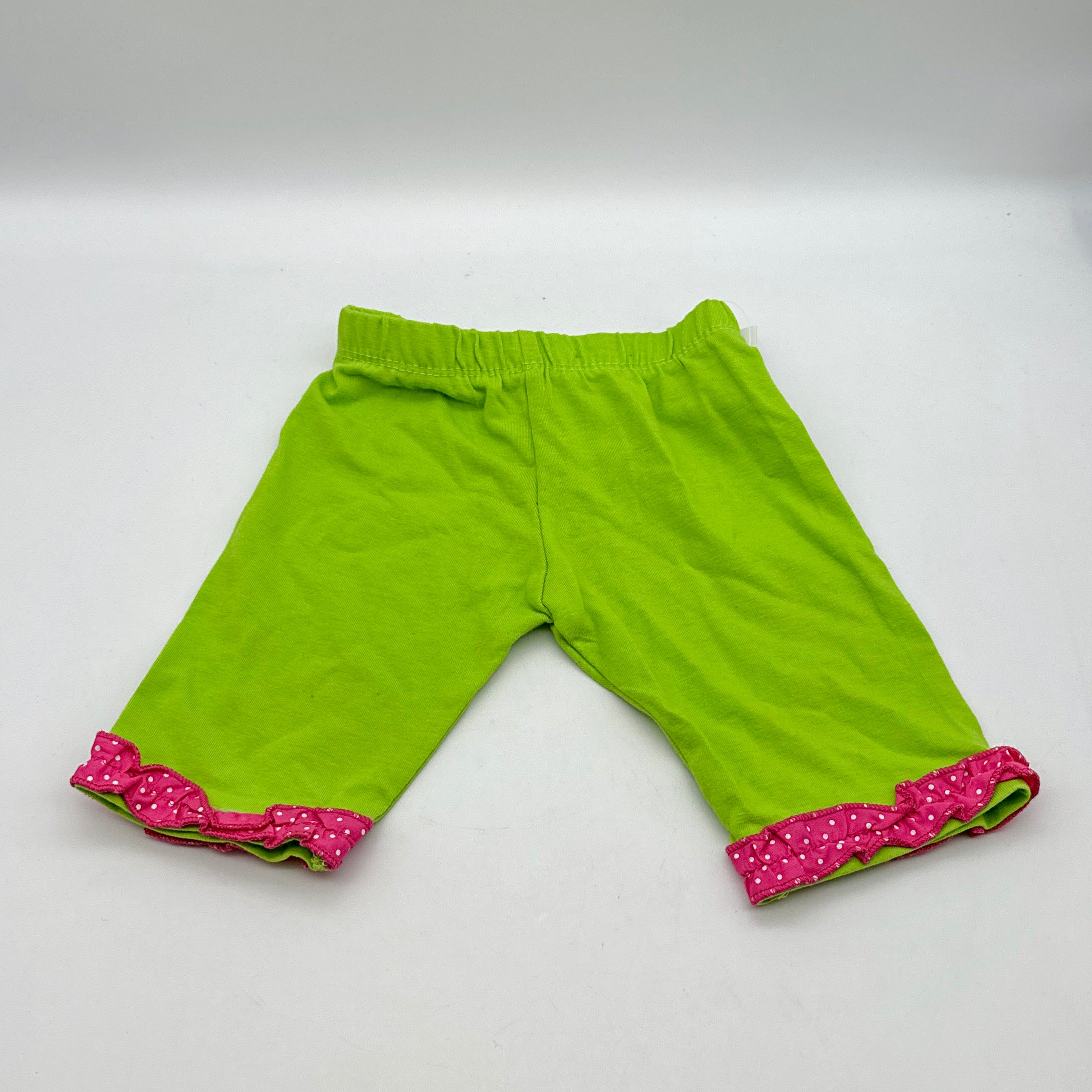 Kids Headquarters Baby Girls Leggings Green/Pink 6-9 Months