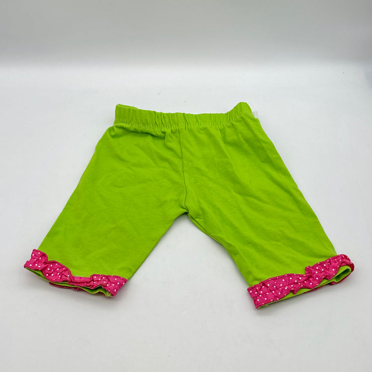 Kids Headquarters Baby Girls Leggings Green/Pink 6-9 Months