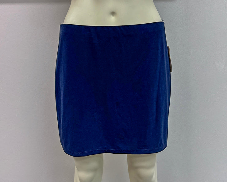 B. Darlin Navy Elastic Waist Mini Skirt, 15/16 Navy