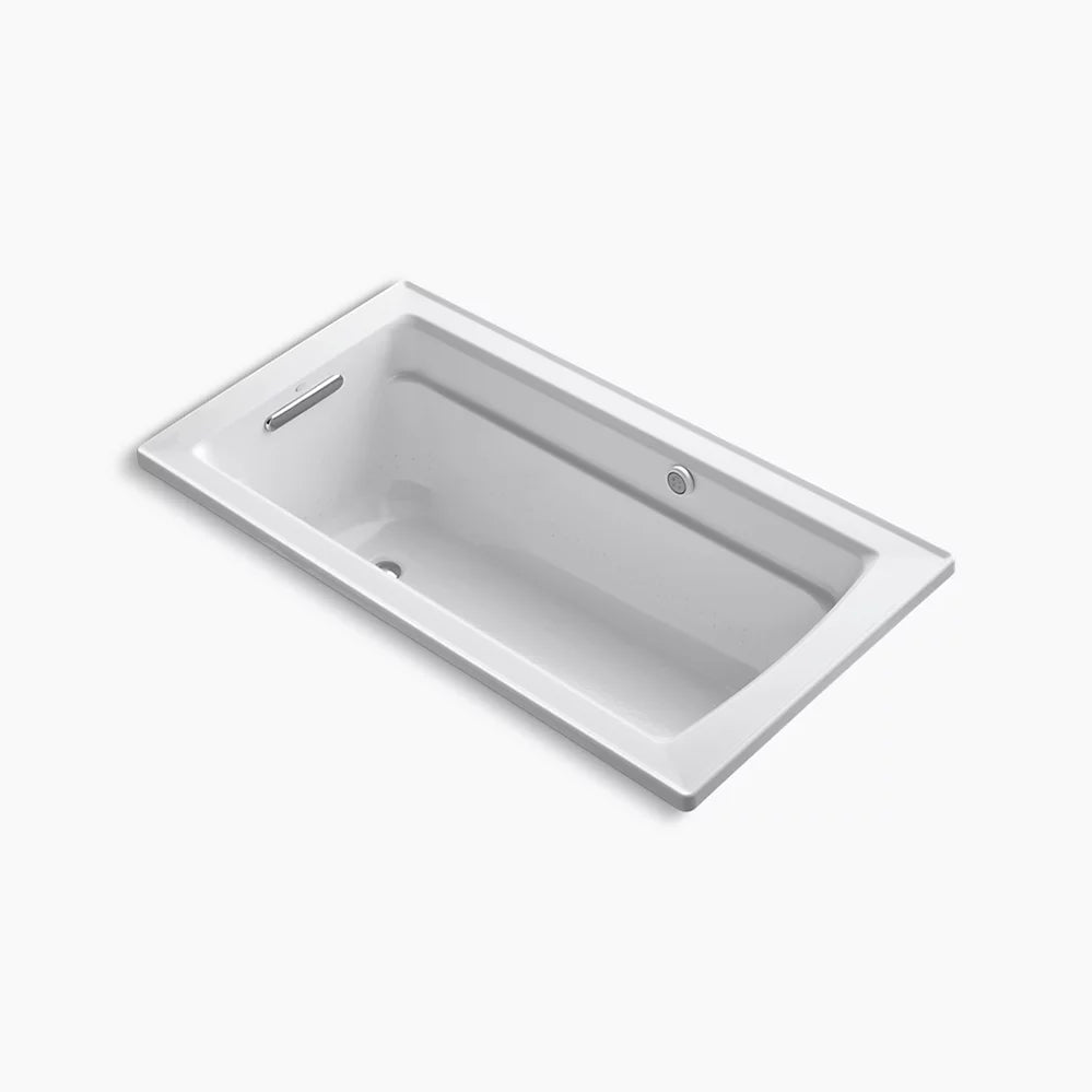Kohler Archer 60 x 32 drop-in BubbleMassage air bath  K-1122-G-0