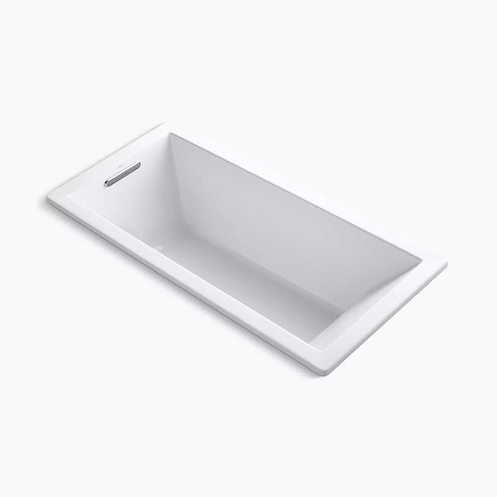 Kohler K-1820-0 Underscore Drop-in Bathtub, White