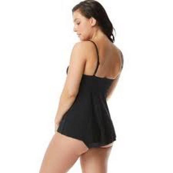 Contours by Coco Reef Womens Diamond Underwire Shaping Tankini, Size 12