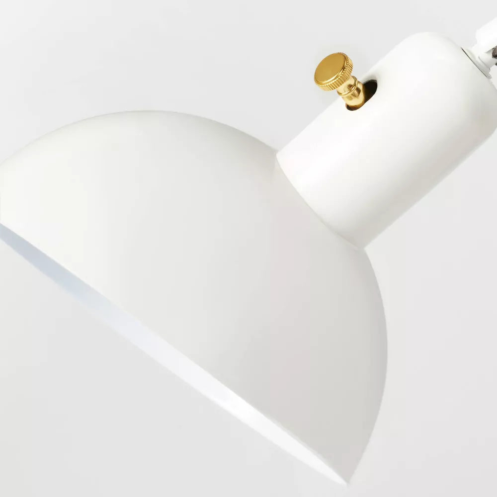 Cantilever Task Table Lamp (Includes LED Light Bulb) White - Threshold™ Designed