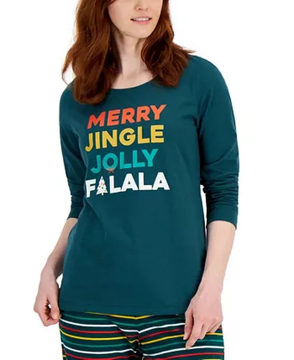 Family Pajamas Matching Womens Merry Jingle Mix It Family Pajama Set