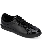 Kenneth Cole | Liam Patent Leather Sneaker in Black, Size: 7.5