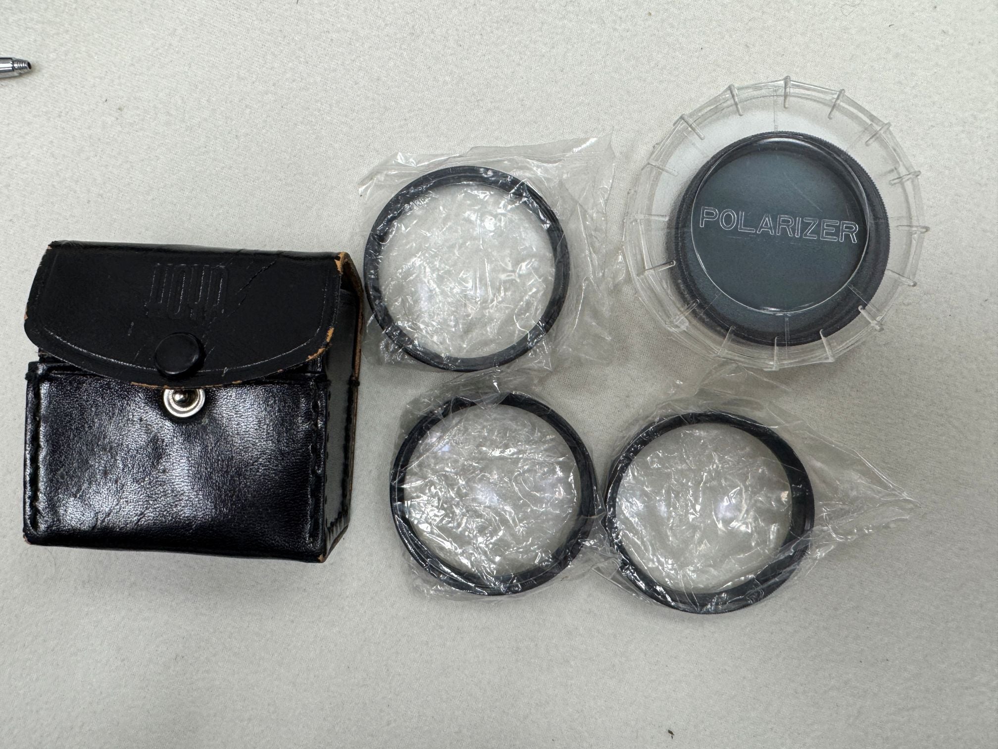 Minolta X-370 Film Camera + Lenses, Polarizer, Carry Case