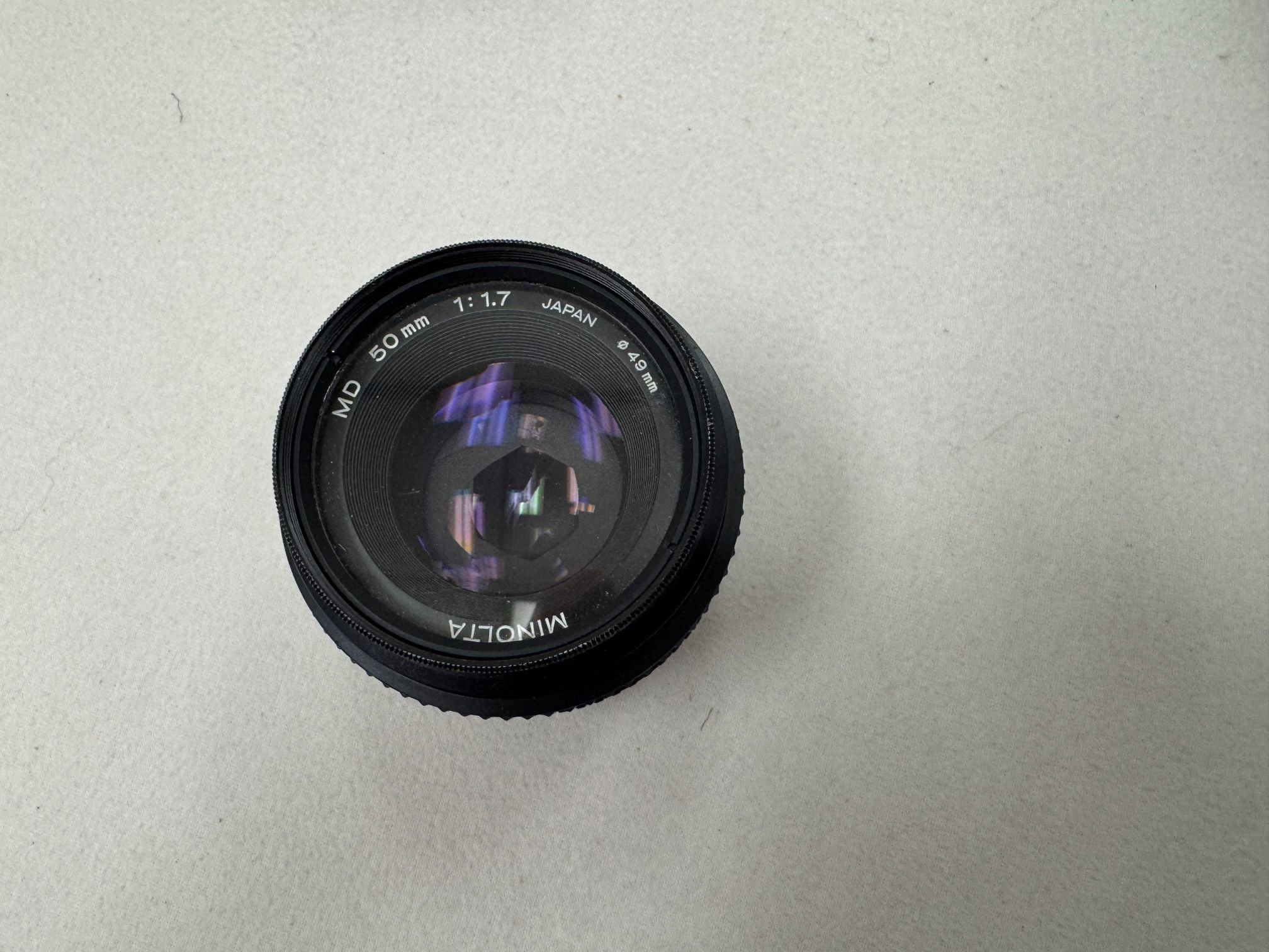 Minolta X-370 Film Camera + Lenses, Polarizer, Carry Case