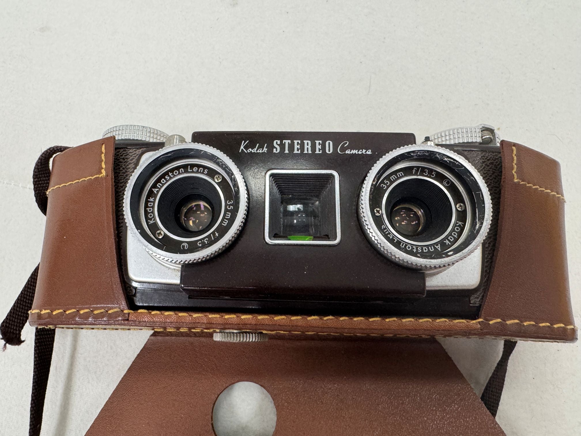 Kodak Stereo 35 Bakelite 24x24 Camera Anaston 35mm f/3.5