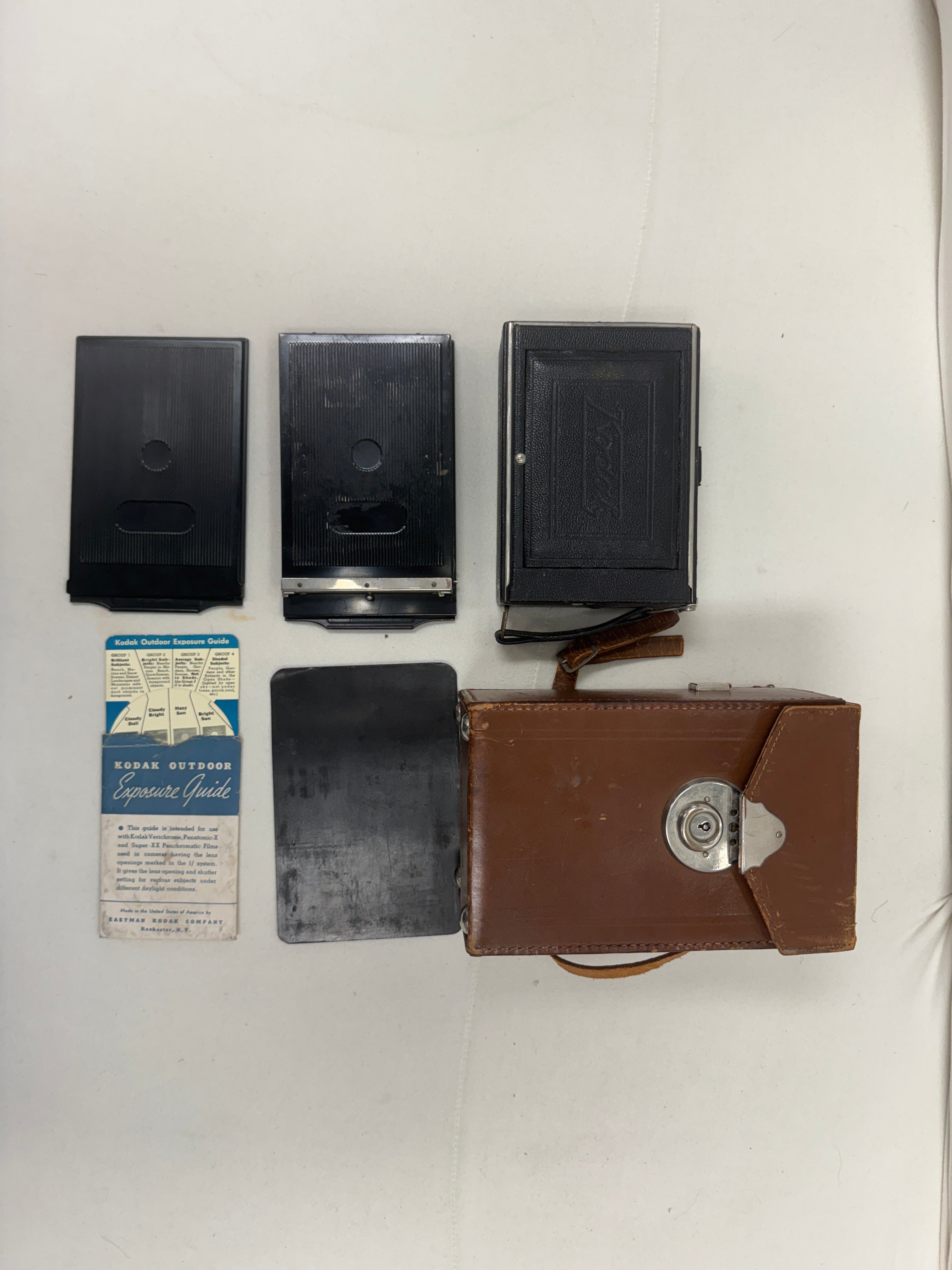 Eastman Kodak Nagel Recomar 33 9x12 Folding Camera