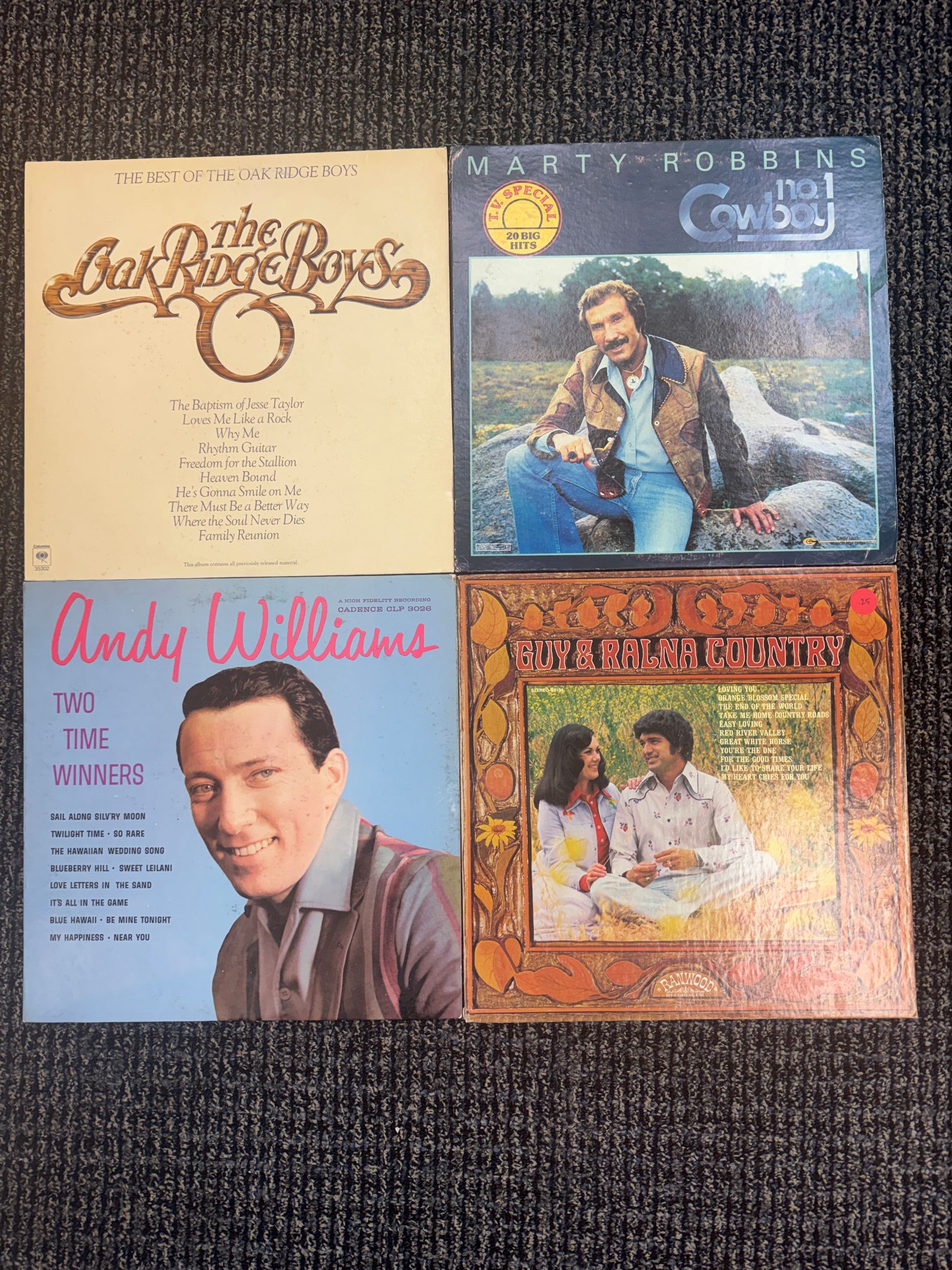 42-Piece Vinyl Record Collection, Various Artists