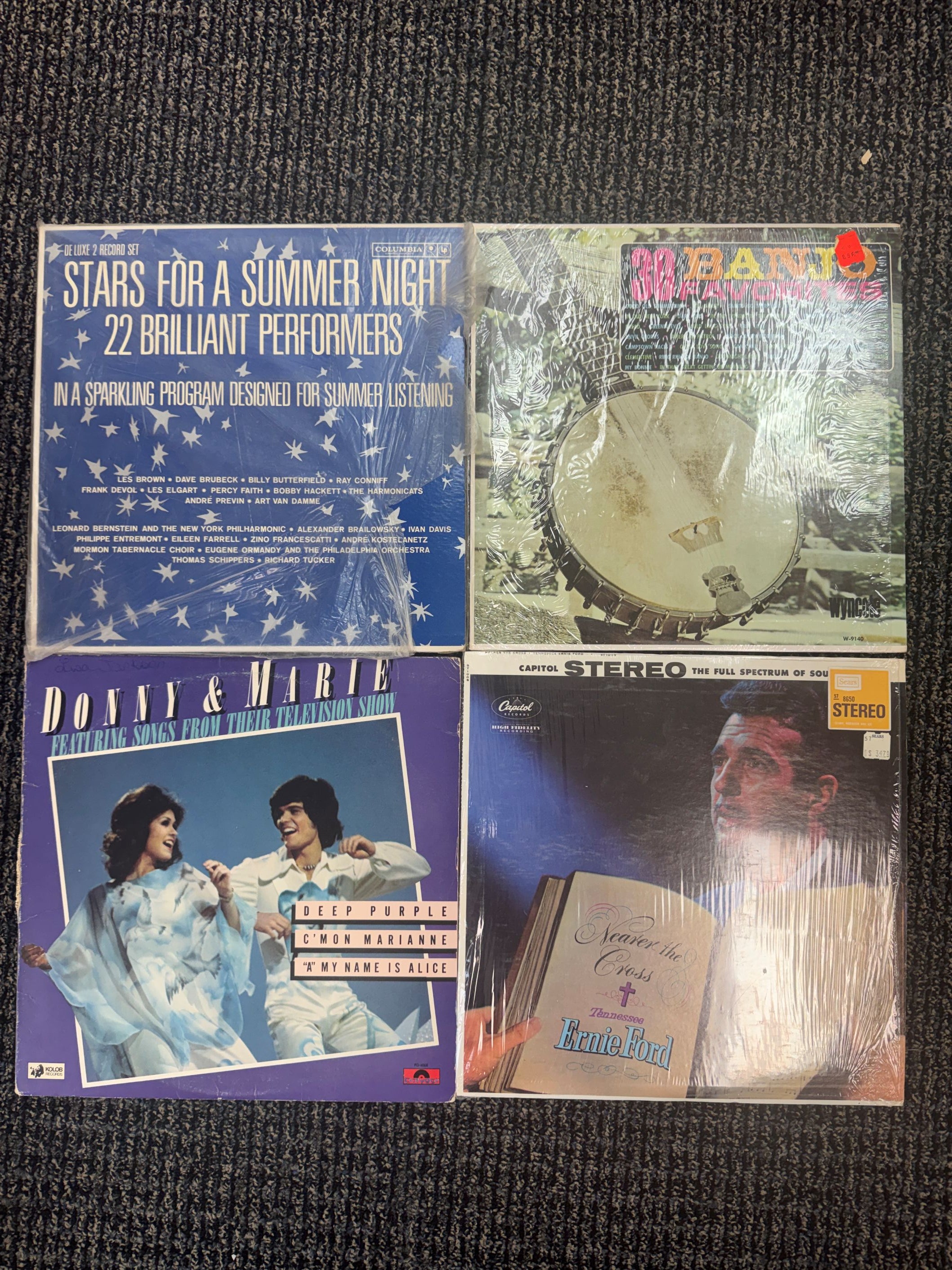 42-Piece Vinyl Record Collection, Various Artists