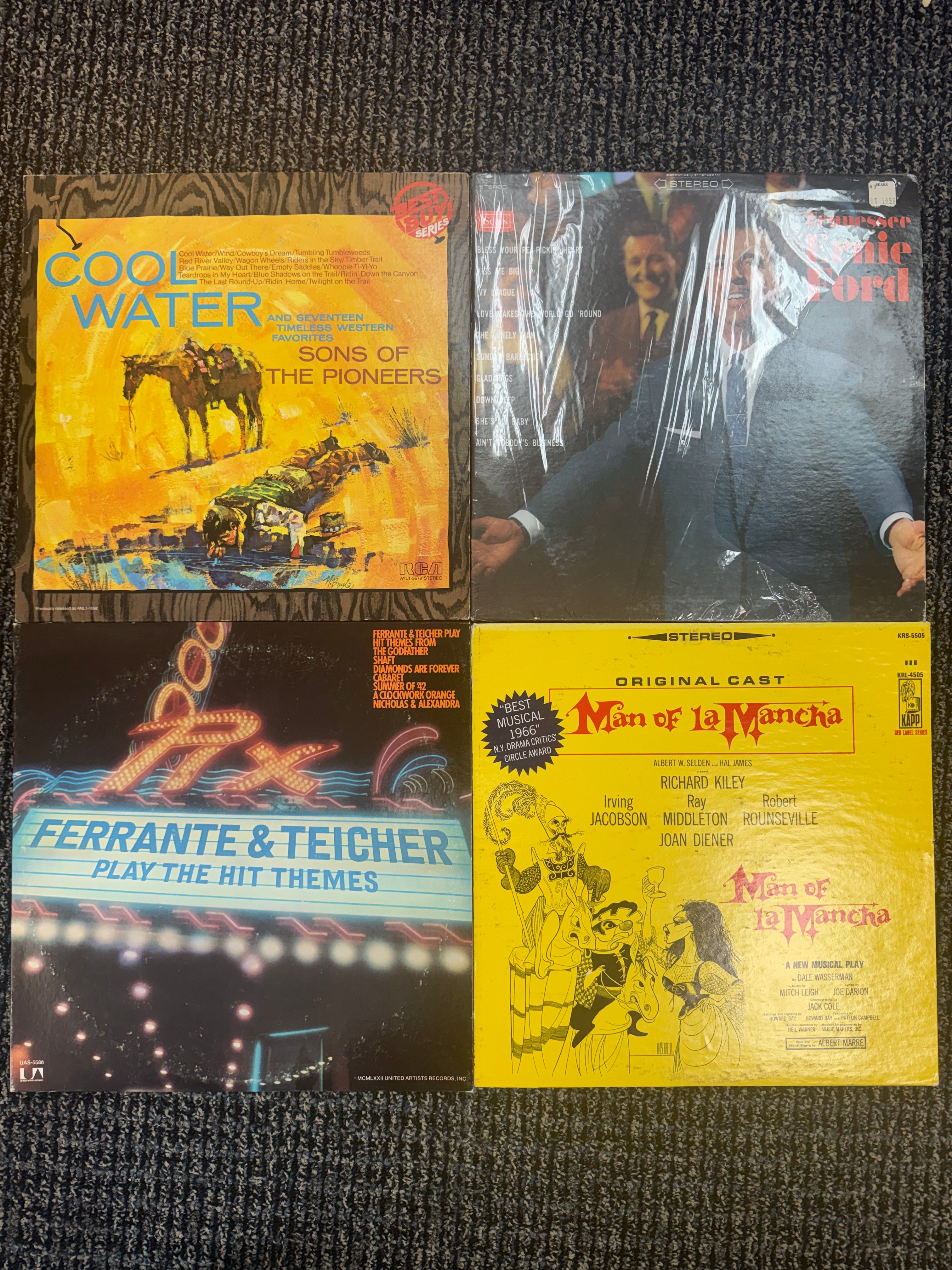 42-Piece Vinyl Record Collection, Various Artists