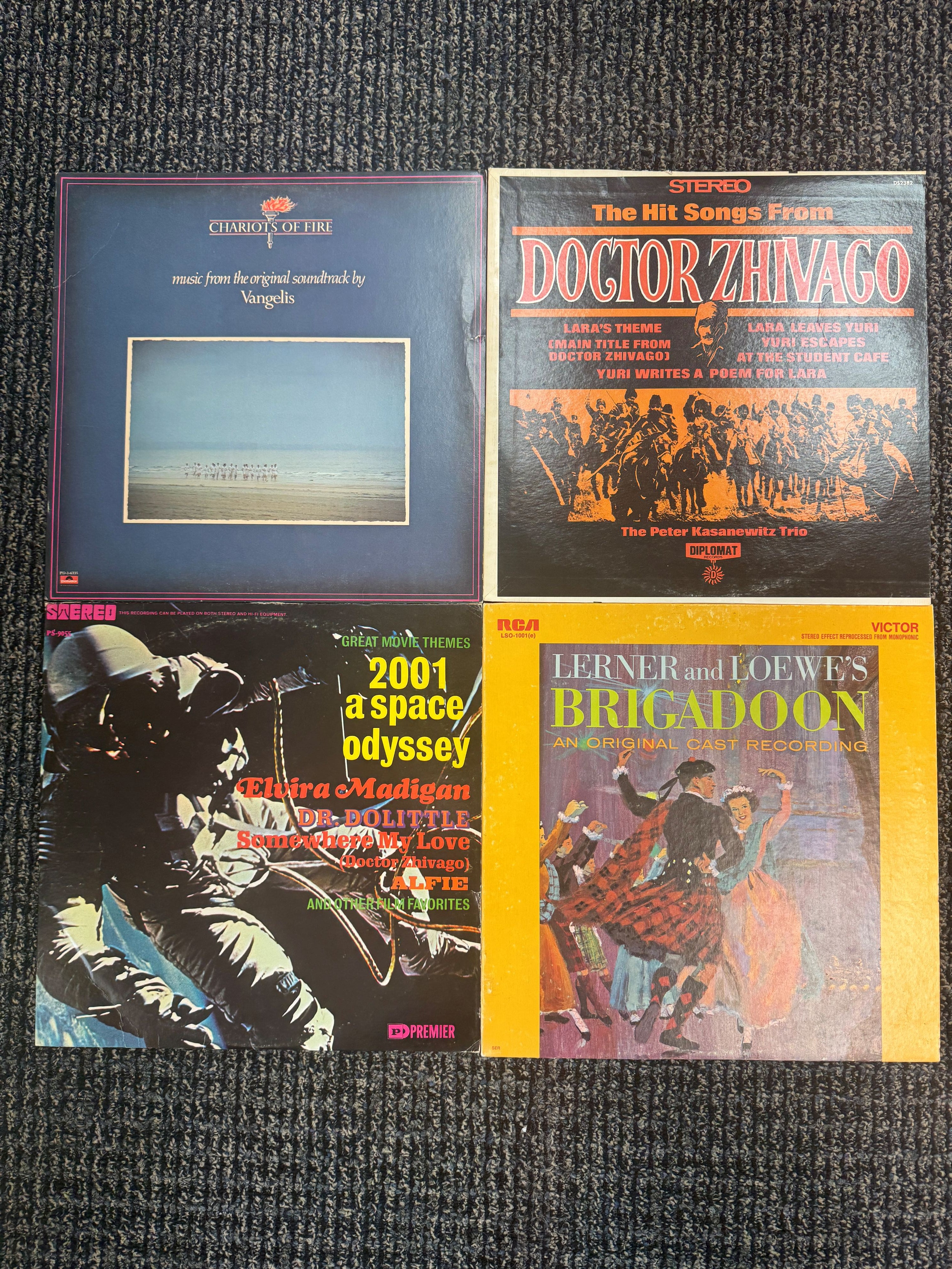 42-Piece Vinyl Record Collection, Various Artists