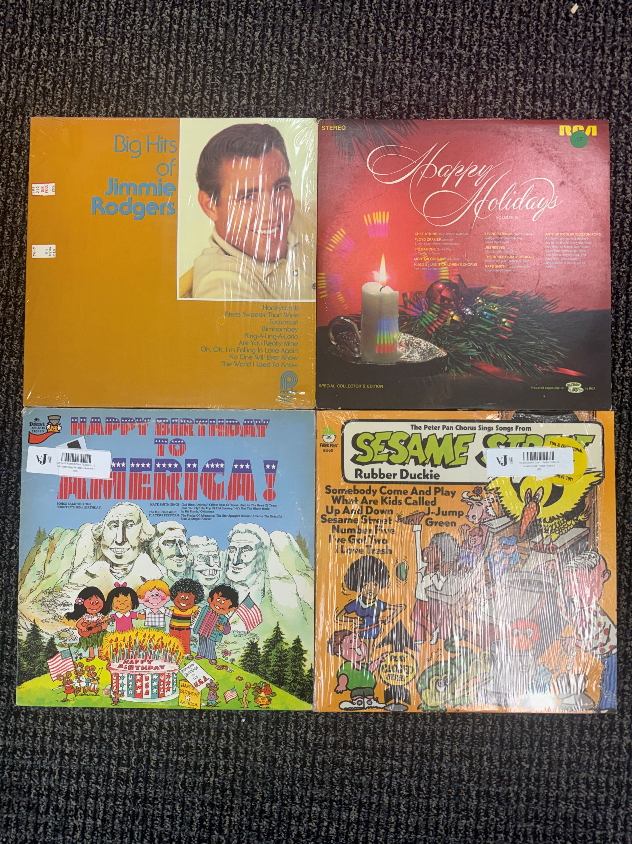 42-Piece Vinyl Record Collection, Various Artists