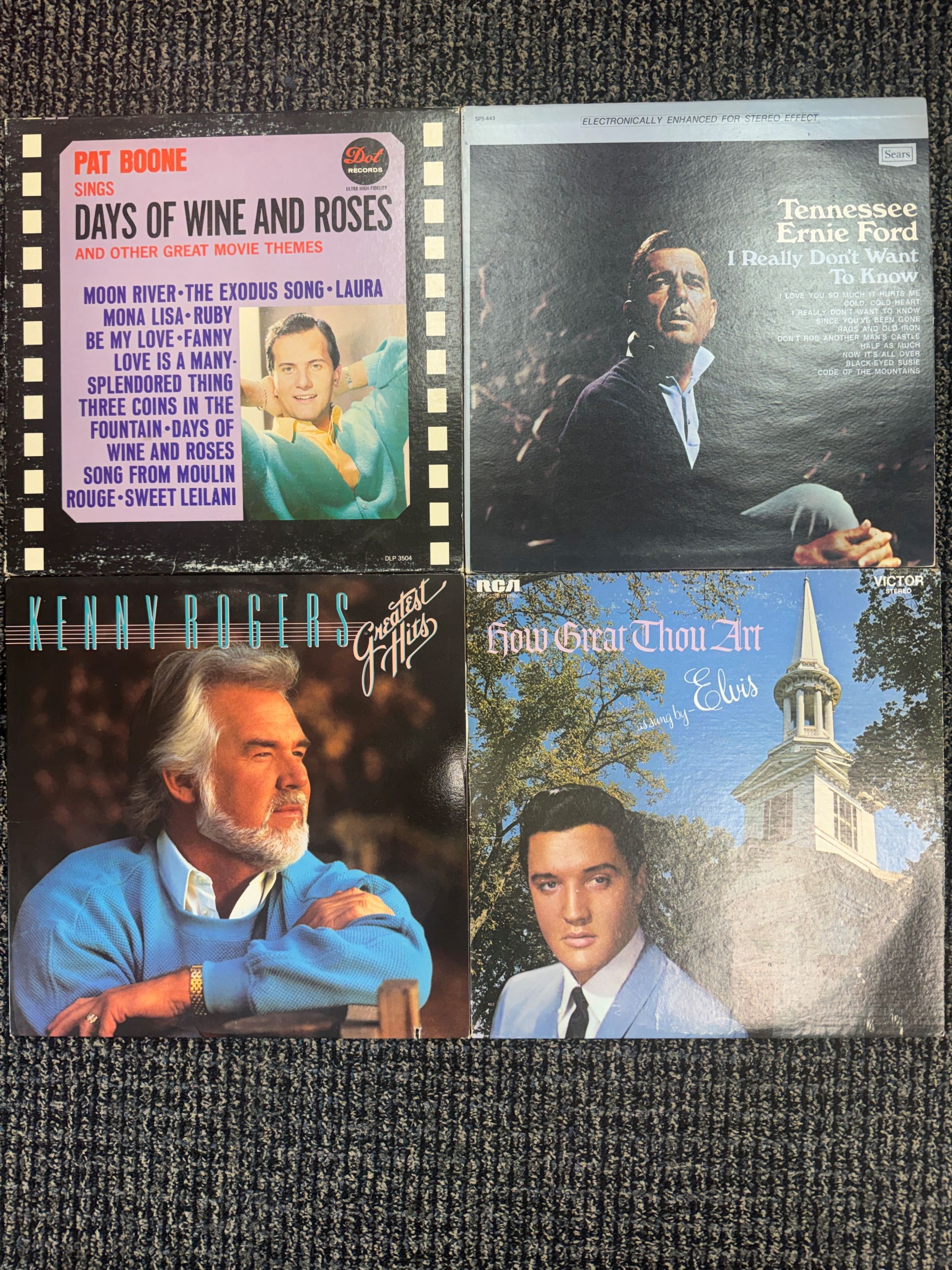 42-Piece Vinyl Record Collection, Various Artists