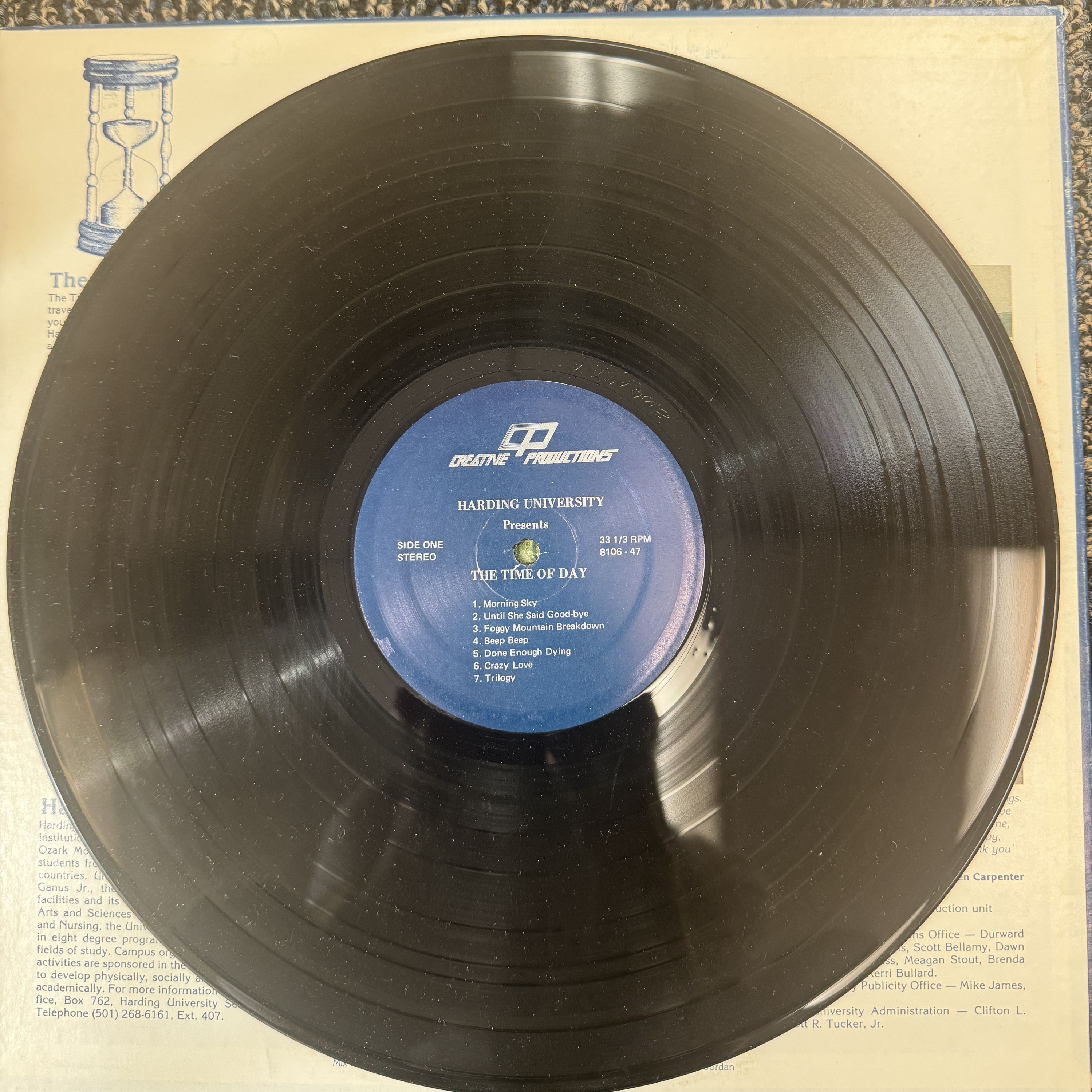 Harding University Presents: Time of Day Vinyl LP