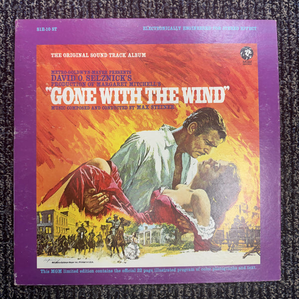 Gone With the Wind Original Soundtrack Vinyl Record