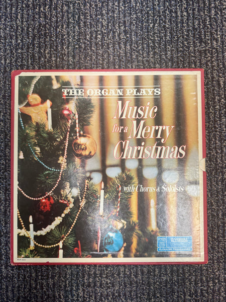 Organ Plays Music for the Christmas Season 4-Record Vinyl Collection