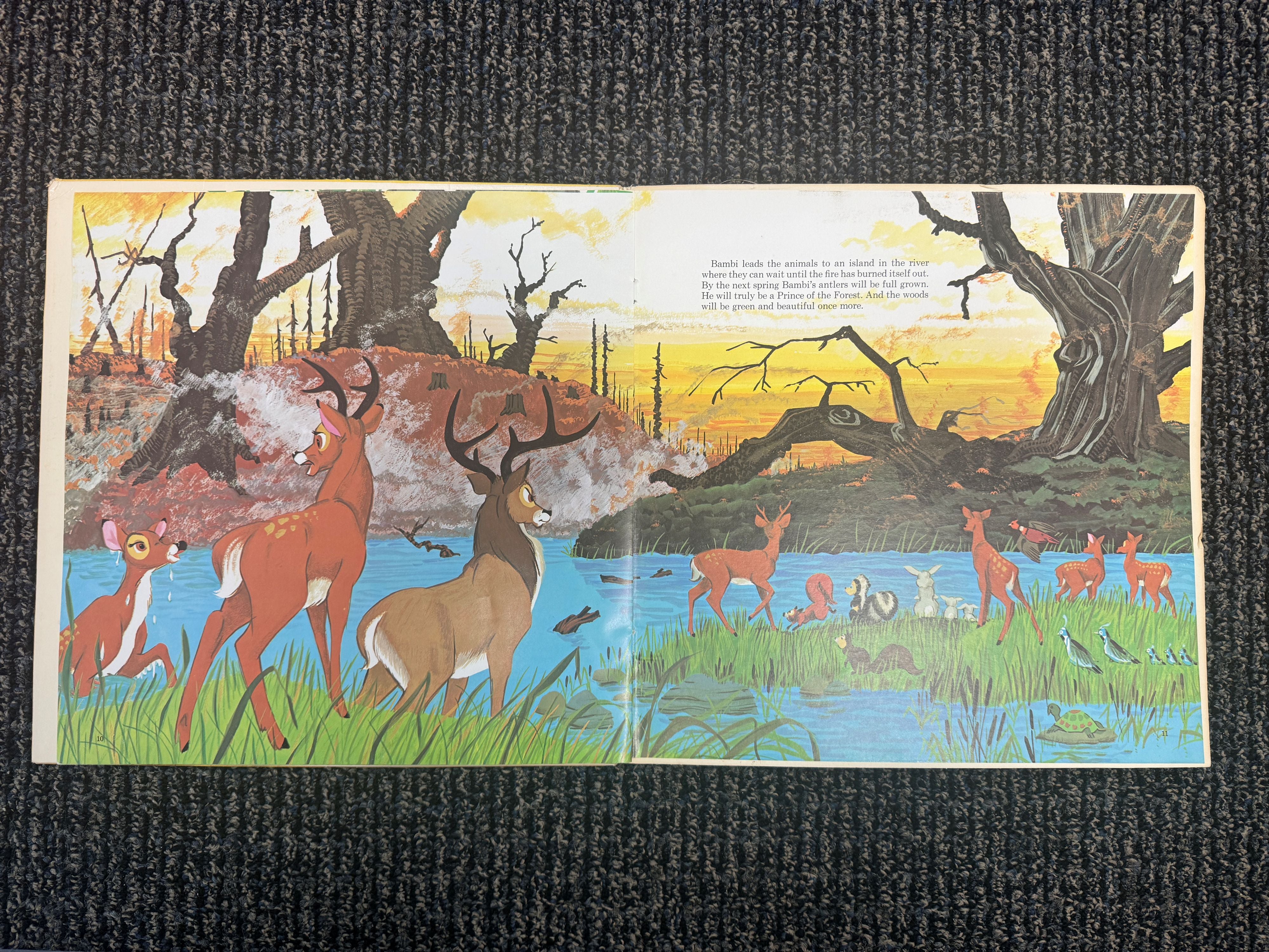 Walt Disneys Story and Songs from Bambi Vinyl Record and Storybook