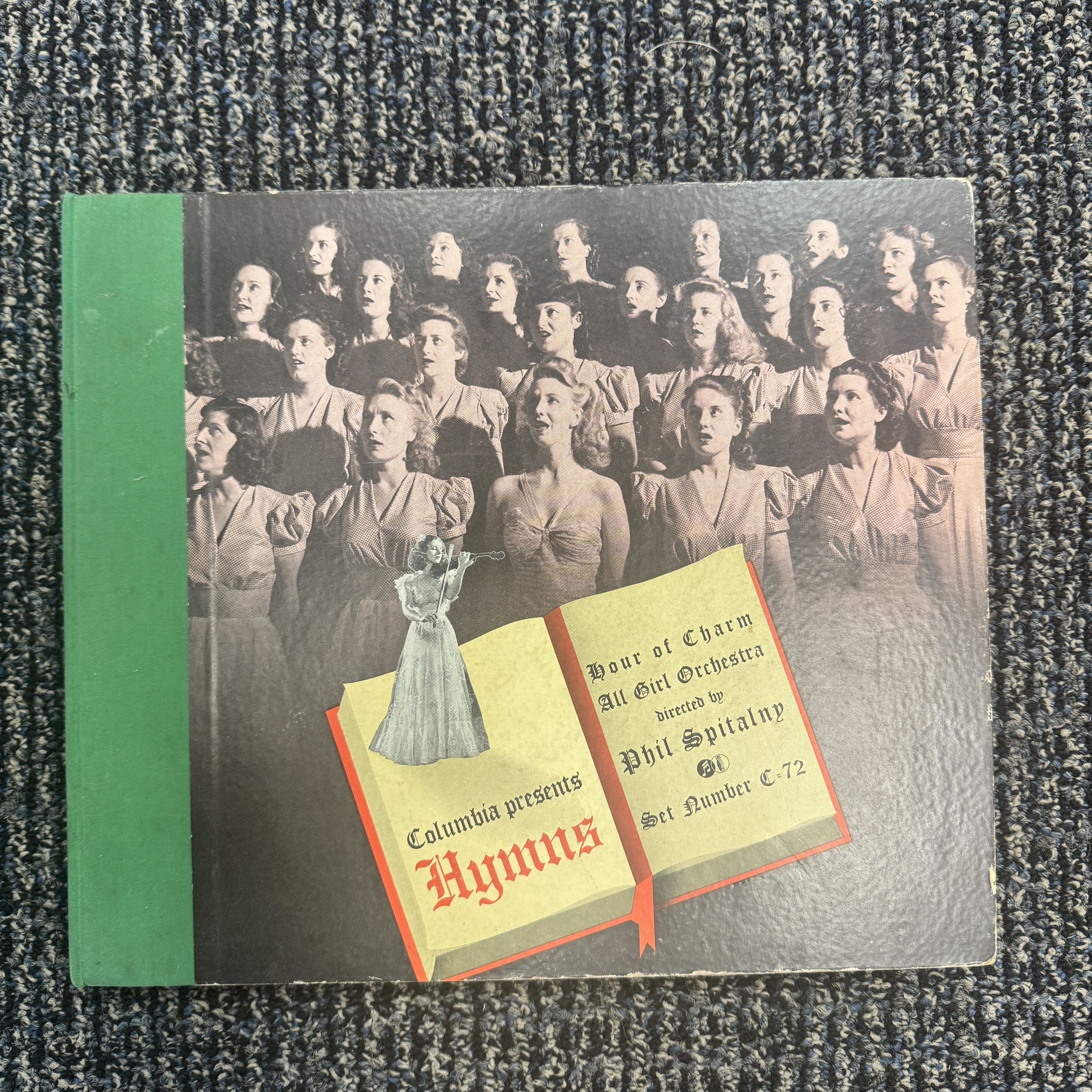 Columbia Presents Hymns Hour of Charm All Girl Orchestra Vinyl 4-Record Collection