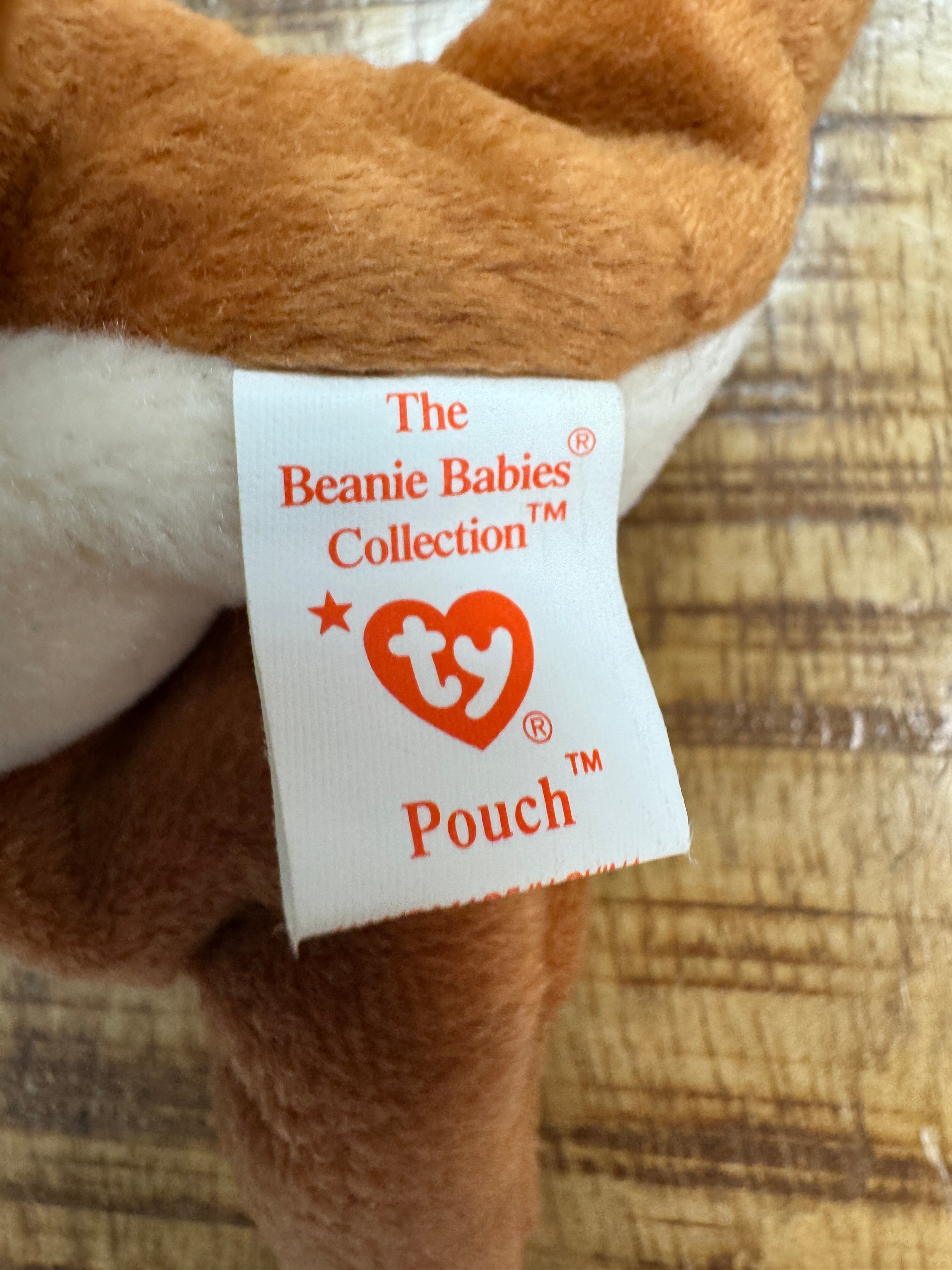 Ty Beanie Babies Pouch the Kangaroo, 1996