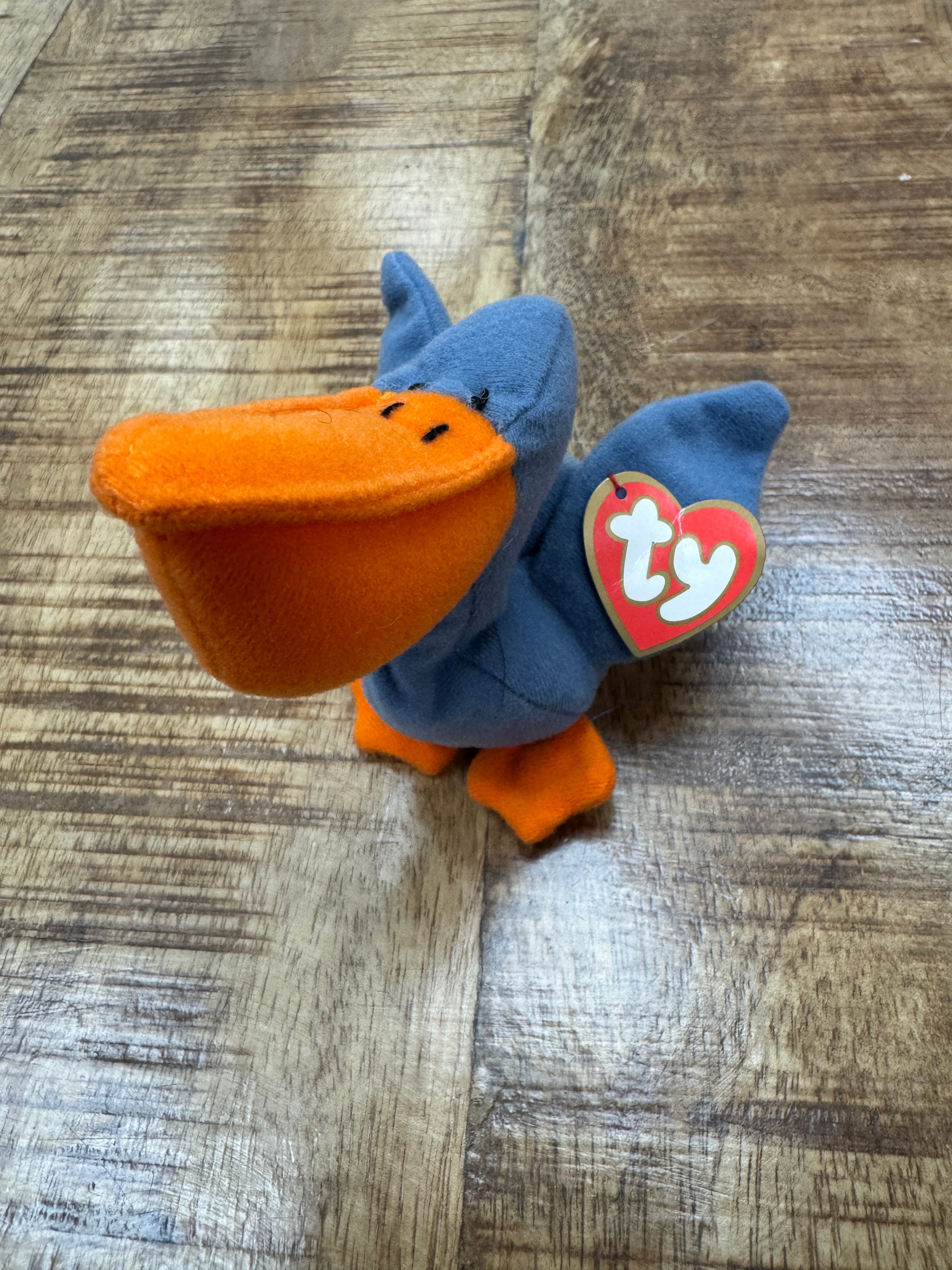 McDonalds Ty Teenie Beanie Babies Scoop the Pelican Bird -6CF