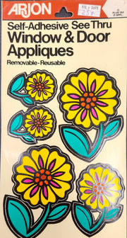 Arjon vintage flower stickers