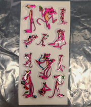 Rare Vintage 1980S Pink Panther  Stickers