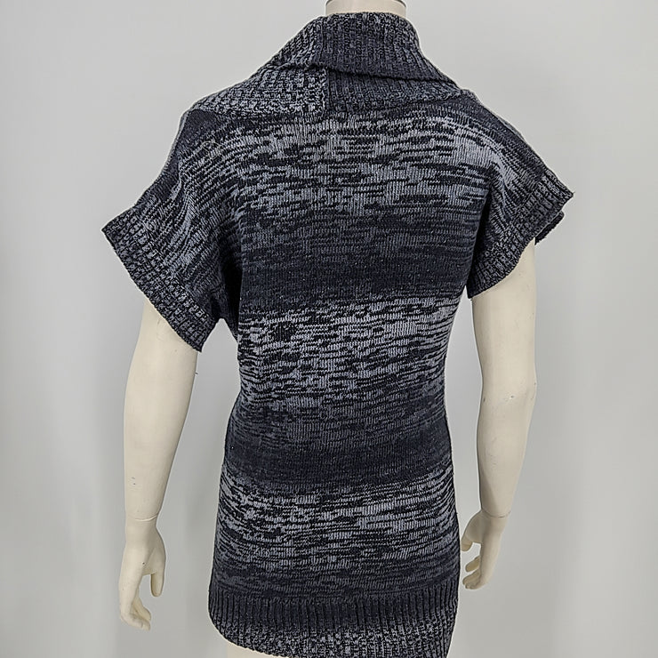 AGB Womens Sweater Tunic/Dress Short Sleeve, Size Small