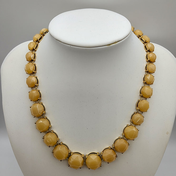 LAUREN Ralph Lauren 16 Stone Collar Choker (Gold) Necklace