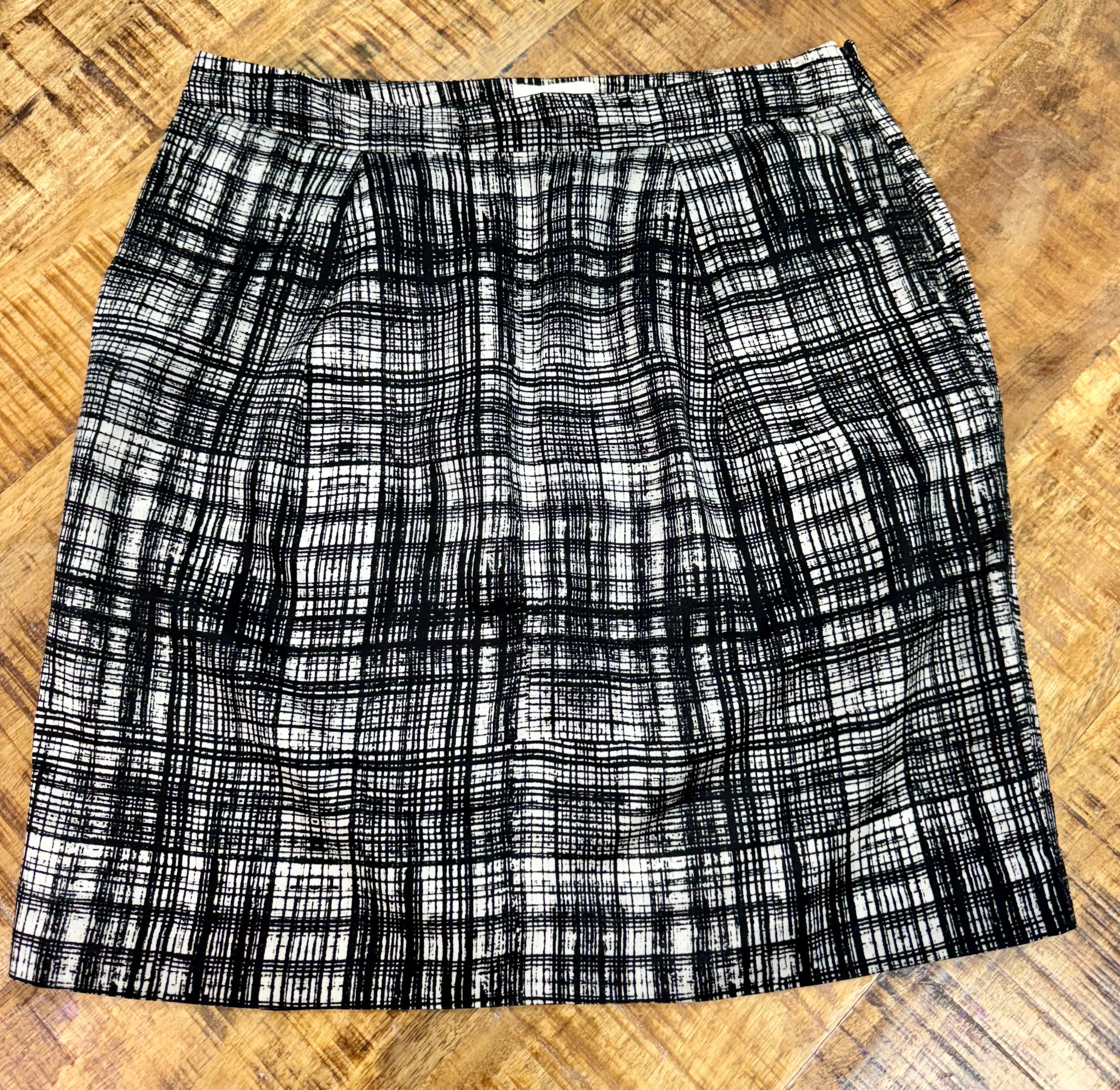 Ann Taylor Loft Plaid Skirt, Size 6