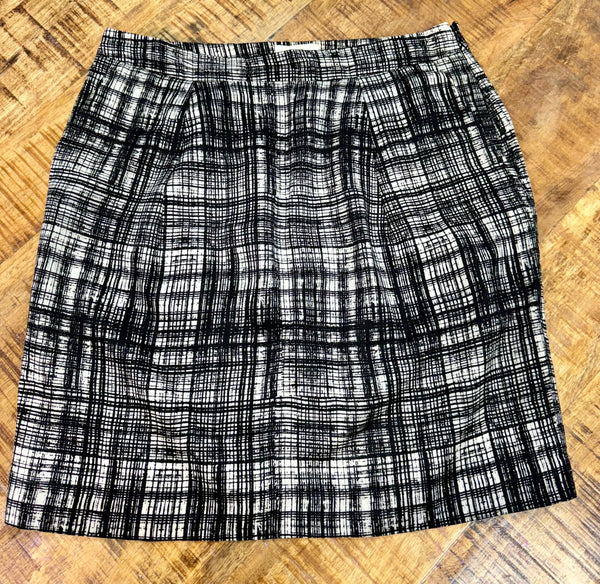 Ann Taylor Loft Plaid Skirt, Size 6