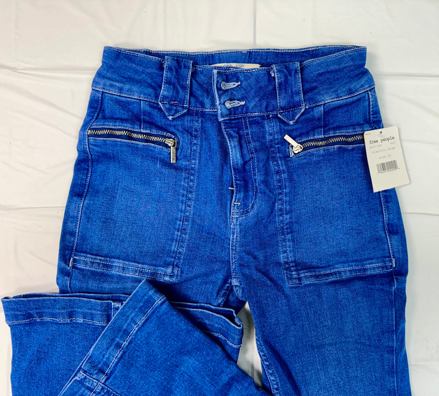 Free People Layla High Rise Flare Jeans Size 25