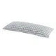 Kenneth Cole New York Houndstooth Grey Lumbar Pillow Cover